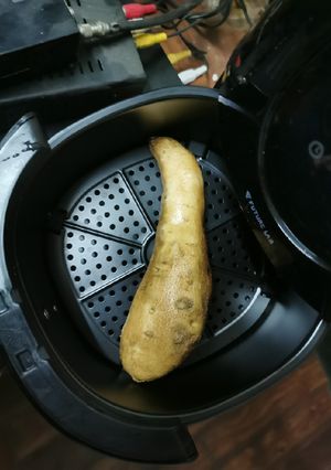 烤地瓜（氣炸鍋） 的食譜成品照片