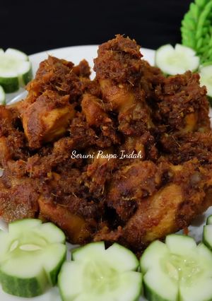 Foto resep Ayam Bumbu Hitam Khas Madura
