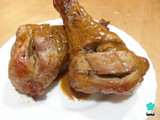 Muslo pavo asado