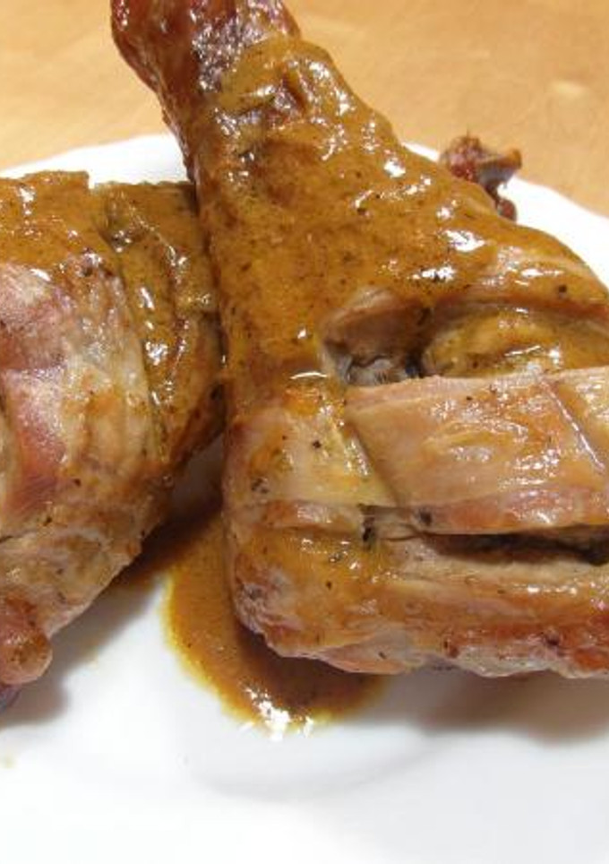 Una foto de Muslo pavo asado