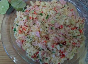 Una foto de Ensalada de cous-cous