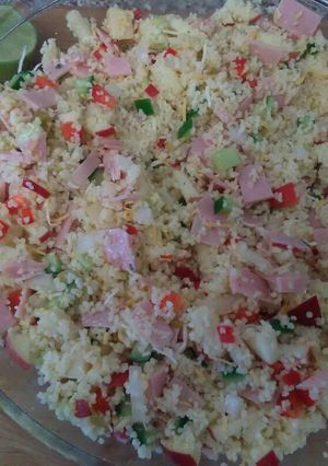 Una foto de Ensalada de cous-cous