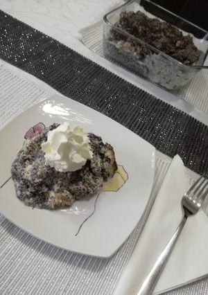 Mákos guba mascarponéval recept fotója