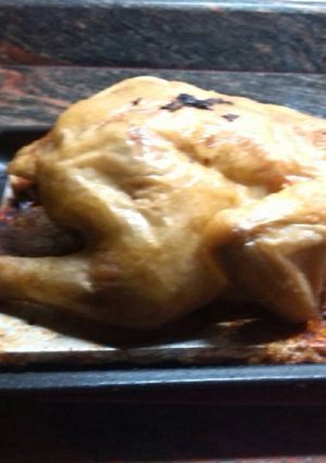 Una foto de Pollo a la sal