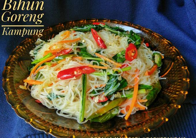 Ini dia! Bagaimana cara buat Bihun Goreng Kampung dijamin enak