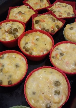 Una foto de Mini soufles con queso!