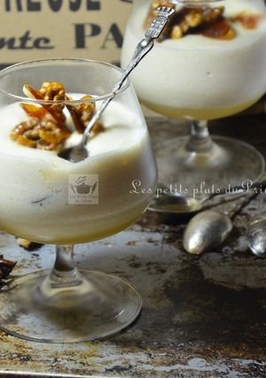 Une photo de Que faire avec le jus de cuisson des pois chiches ? Une mousse de poire !