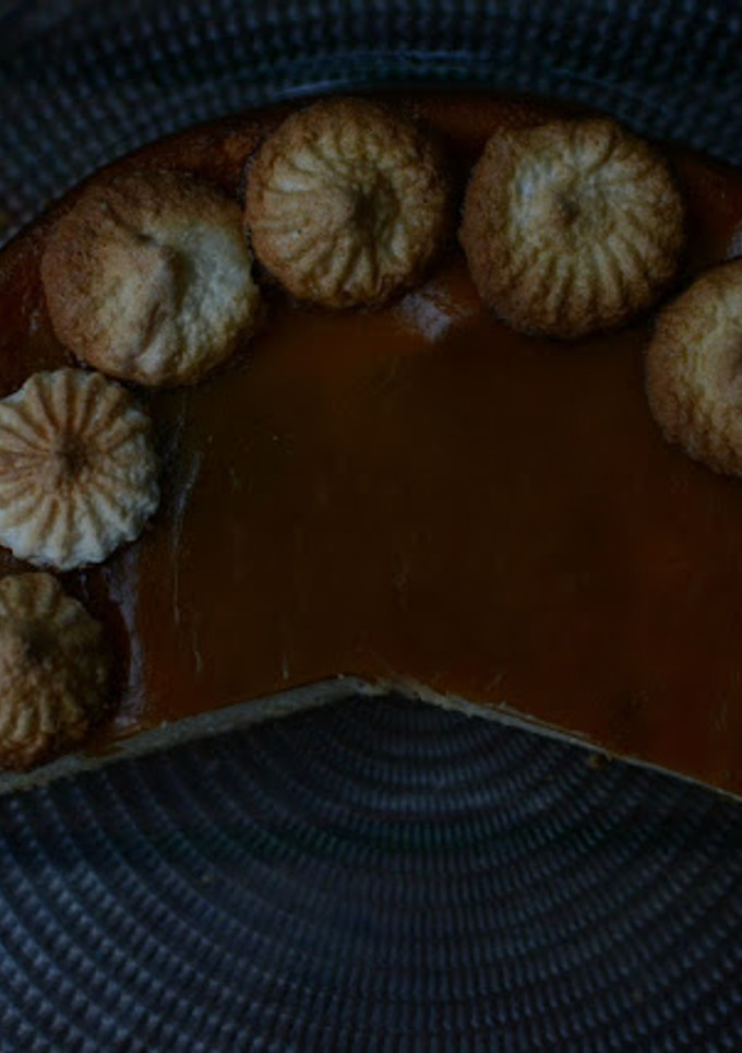 Una foto de Cheesecake de maracuyá