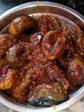 Stuffed Baby Eggplant