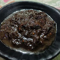 A picture of Tamater ki chutney.
