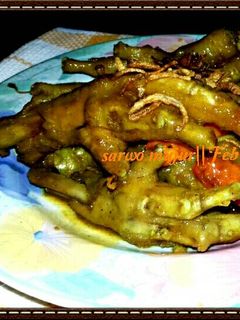 Foto resep ceker asatan bumbu pawon😁😁😗🍗