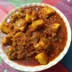 A picture of Paneer Capsicum.