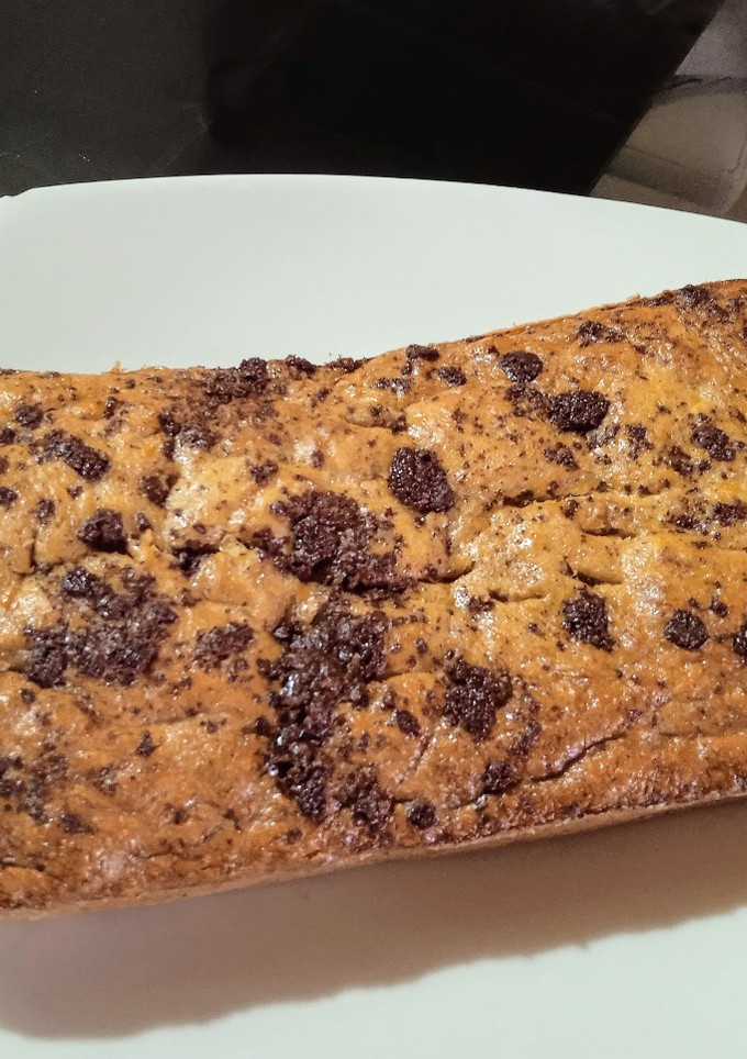 Una foto de Torta de Banana con chispas de chocolate