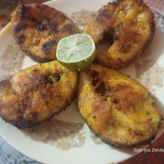 A picture of Fish masala fry.