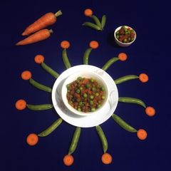 Carrot and Peas Curry A picture of Carrot and Peas Curry.