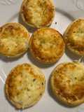 Mini pizzas caseiras
