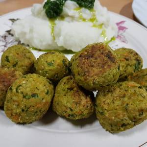 Albóndigas de pollo y vegetales súper sanas
