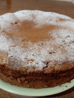 Una foto de Torta de manzana
