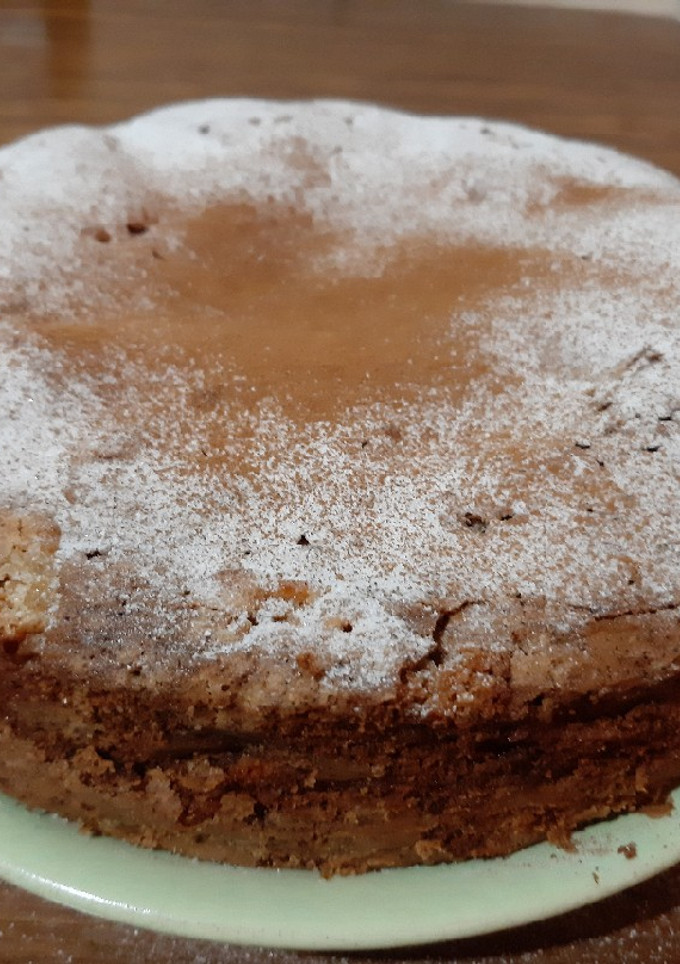 Una foto de Torta de manzana