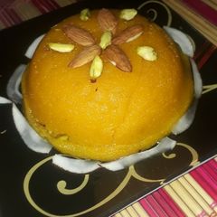 A picture of Suji ka halwa.