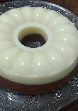 Foto resep Puding Susu Cokelat lembut