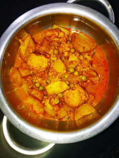 A picture of Aloo Gobi Matar Sabzi Recipe.