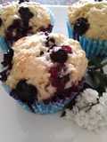 Low Fat Blueberry Muffins