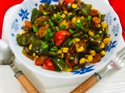 A picture of veg corn salad
