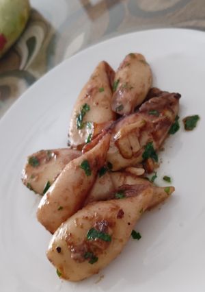 Una foto de Calamares a la plancha