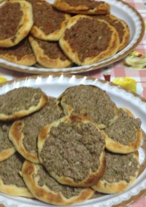 صورة لوصفة الصفيحه على بندوره وطحينه بتشهي