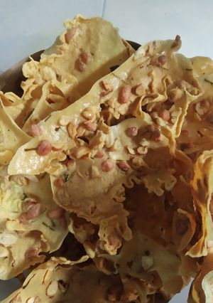 Foto resep Peyek kacang tanah