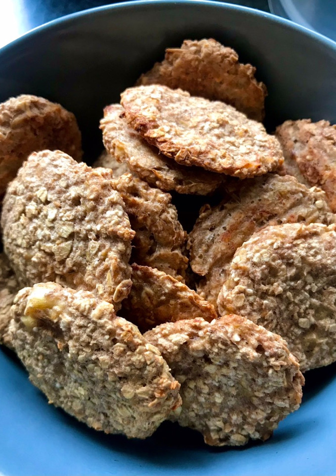 Una foto de Galletas de avena y plátano 🍌