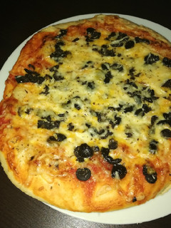 Una foto de Pizza casera