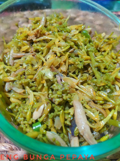 Foto resep Oseng Bunga Pepaya
