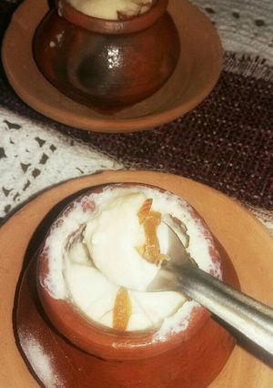 A picture of Matka kulfi.