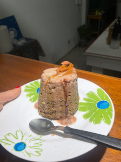 Una foto de Mug cake de café y avena