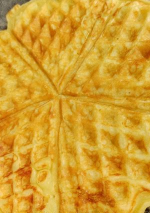 Una foto de Waffles fáciles y sin azúcar! 🧇