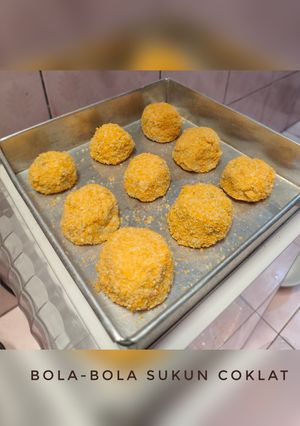 Foto resep Bola-bola sukun Coklat