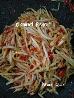 Foto resep Sambel Pencit (Sambel Mangga Muda)