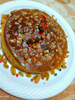 क्रिसमस फ्रूट केक (christmas fruit cake recipe in Hindi) रेसिपी मुख्य फोटो