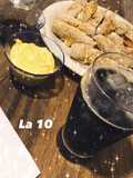 Brochetas de salchicha y queso