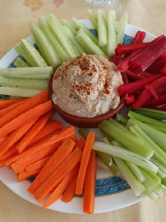Una foto de Hummus de lentejas