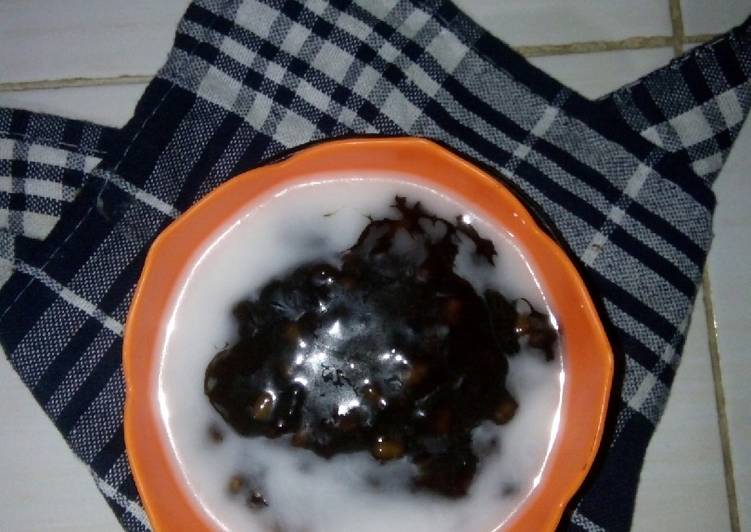 Bubur kacang ijo ketan hitam asal asalan π