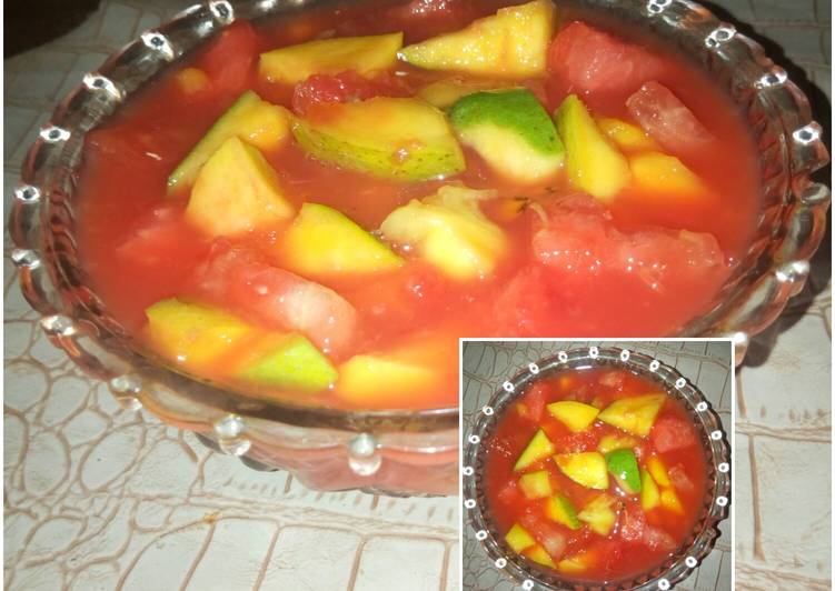 Recipe of Any-night-of-the-week Mango Fruit salad