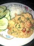 Pollo Cremoso con albahaca 🌿 🍗🥘