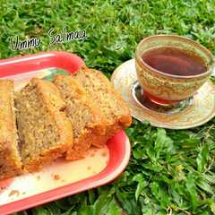 A picture of Banana Cake Lembut no Mixer.