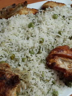 عکسی از دستور نخود پلو