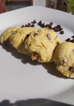 Una foto de Cookies en microondas?? En un minuto? Siii
