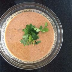 Andhra style Traditional Banana flower chutney (Arriti puvvu Aava pachadi) A picture of Andhra style Traditional Banana flower chutney (Arriti puvvu Aava pachadi).