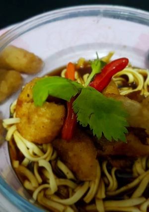 Foto resep Empek empek nasi simple enak